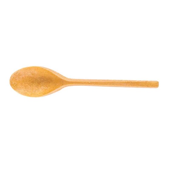 Lyžica prírodná (BIO-kompozit) HNEDÁ, 17cm, 50ks/bal.