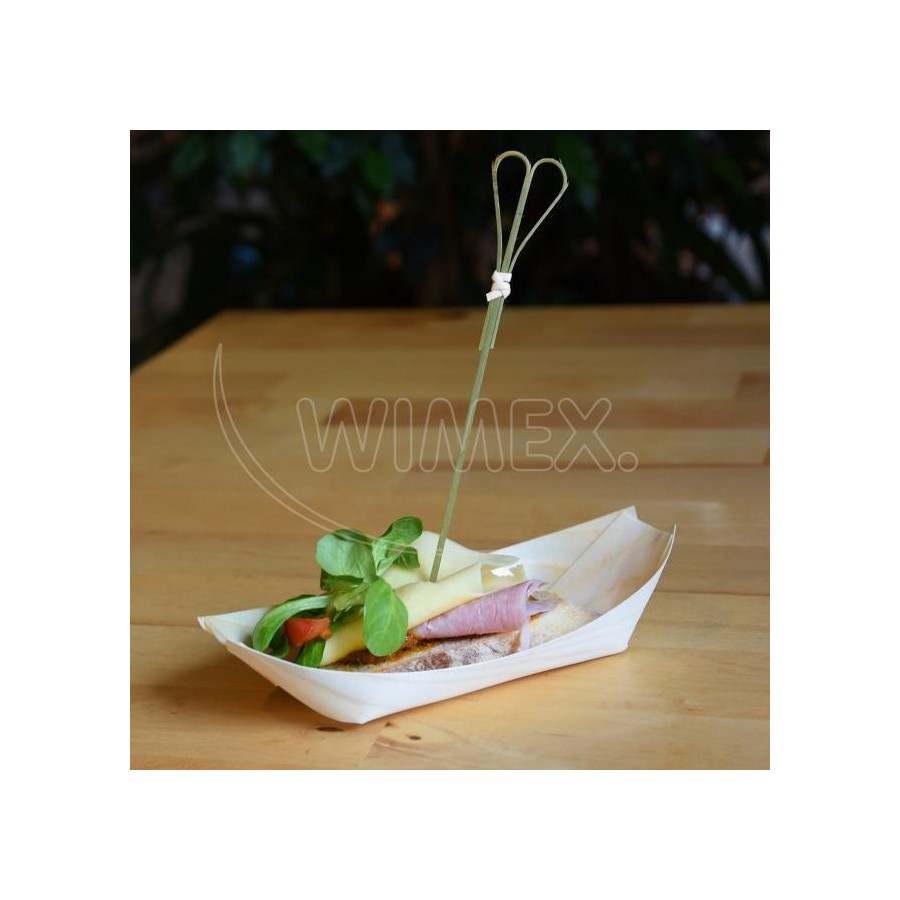 Bambusové napichovadlá SRDCE 18cm, 100ks/bal.