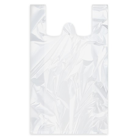 Taška mikroténová JUMBO XL 40+20 x 60 cm, BIELA, 50ks/bal.