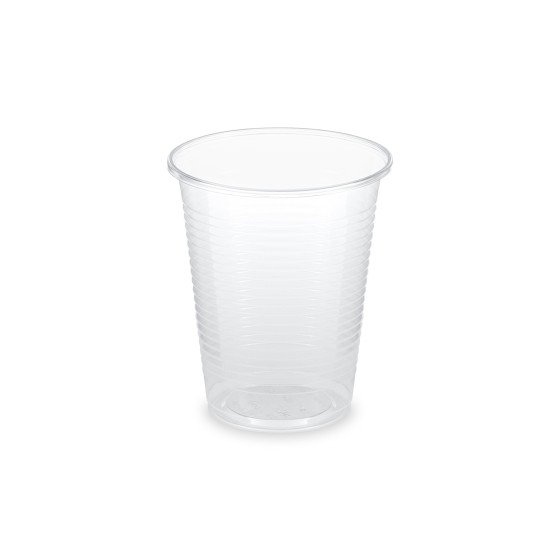 Plastový pohár BIO (PLA) ČÍRY, 180ml, pr. 70mm, 100ks/bal