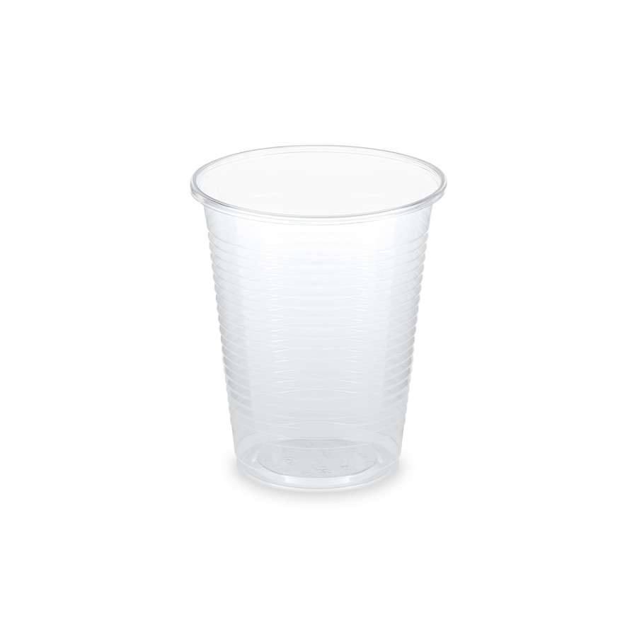 Plastový pohár BIO (PLA) ČÍRY, 180ml, pr. 70mm, 100ks/bal