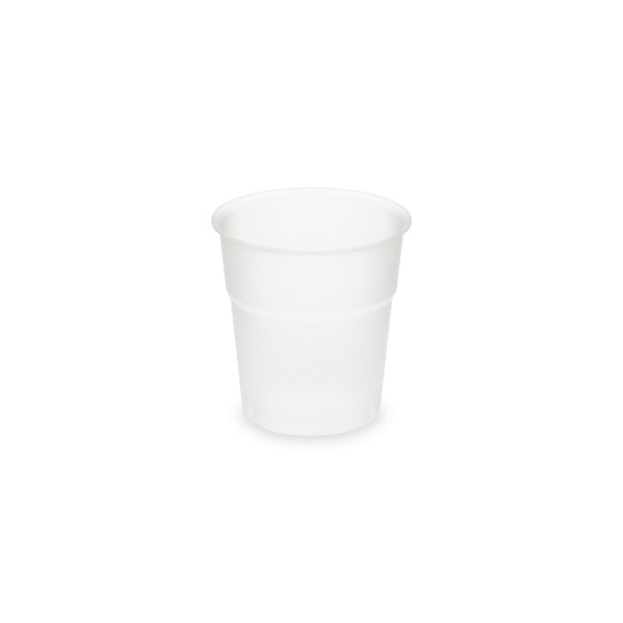 Pohár BIO (CPLA) NATURAL 100ml, pr. 57mm, 50ks/bal