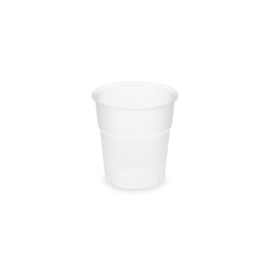 Pohár BIO (CPLA) NATURAL 100ml, pr. 57mm, 50ks/bal