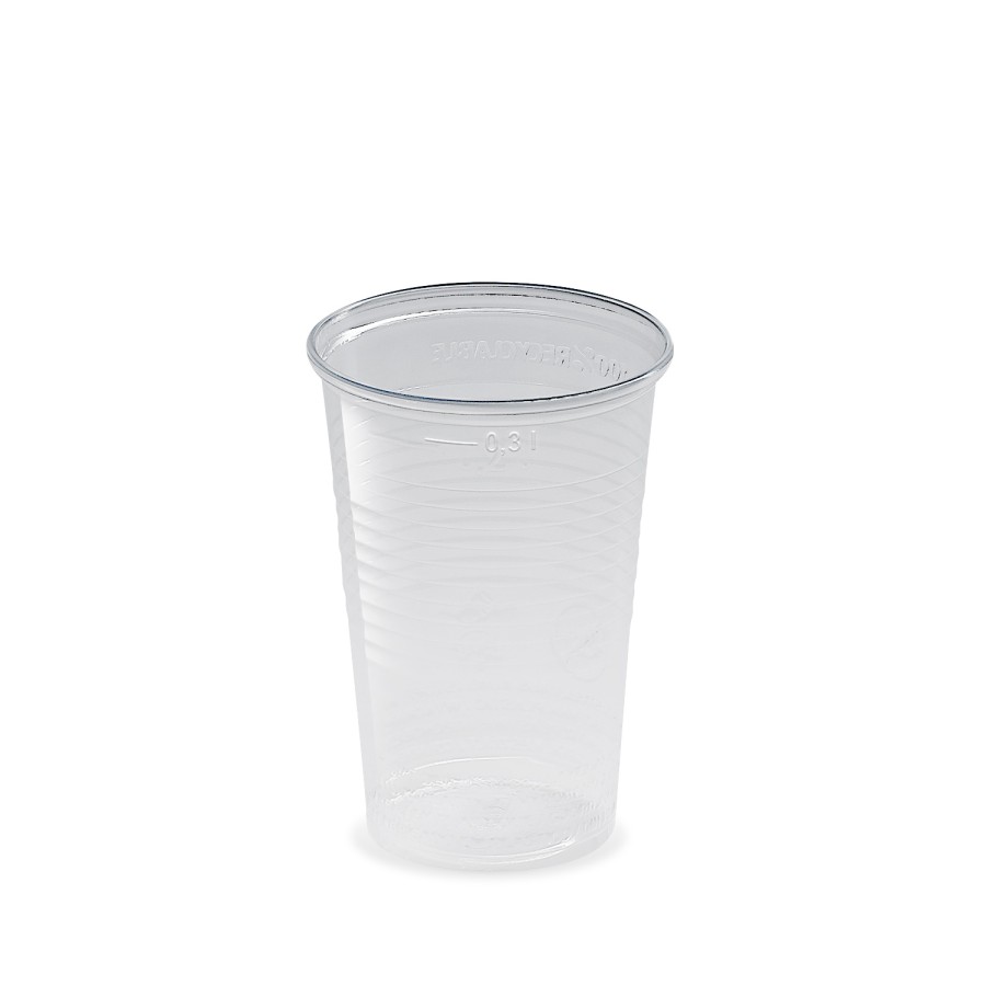 Plastový pohár PP 200ml, TRANSPARENTNÝ, 78mm, 10ks/bal