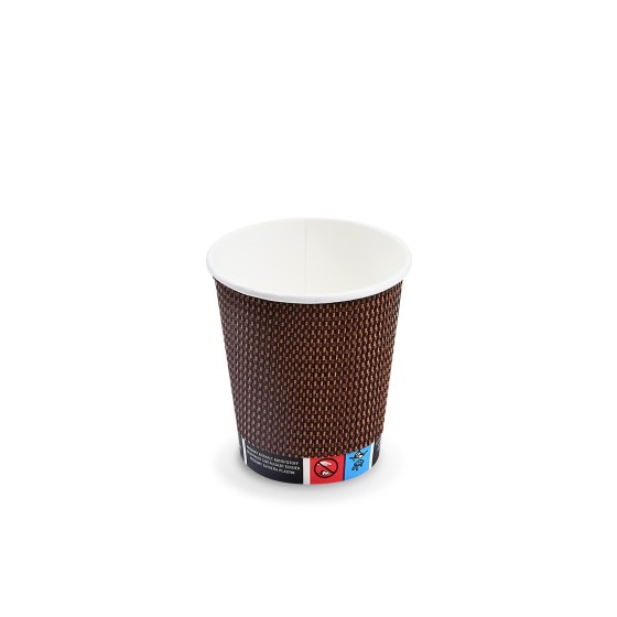 Papierový pohár PREMIUM 280ml, M, O80mm, 25 ks/bal