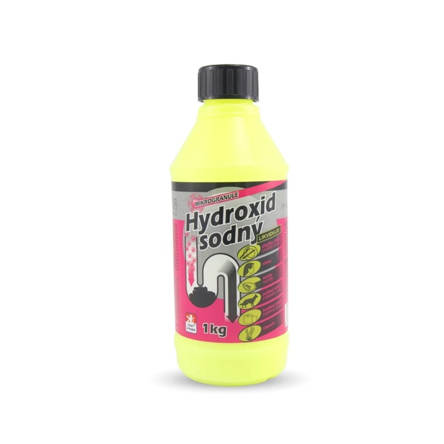 Hydroxid sodný - čistič odpadov, 1 KG