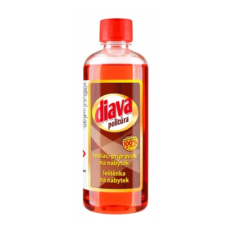 Diava politúra 500ml červená na nábytok