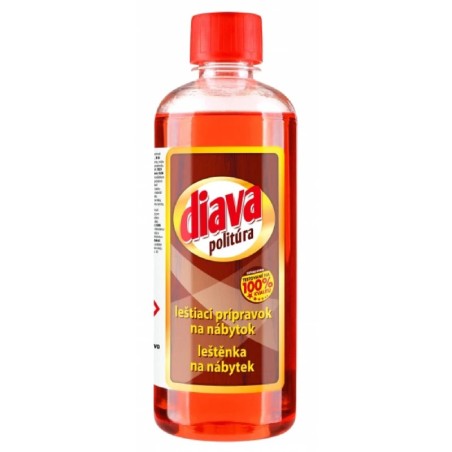 Diava politúra 500ml červená na nábytok