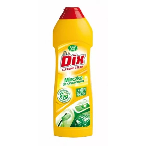 DIX Citrus, Tekutý prášok, piesok s abrazívom, žltý 750 g - 500 ml