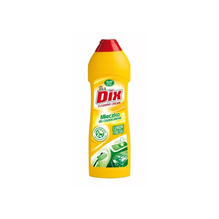 DIX Citrus, Tekutý prášok, piesok s abrazívom, žltý 750 g - 500 ml