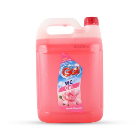 GO! WC gel ROSE & MAGNOLIA 5l červený