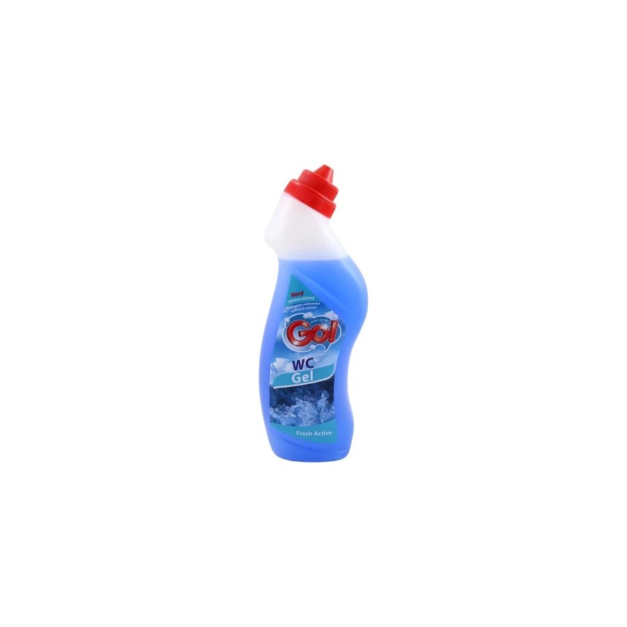 GO! WC gel FRESH & ACTIVE 750ml modrý