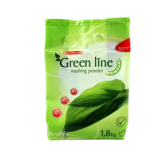 Prací prášok GREEN LINE GENTLE 1,8 kg