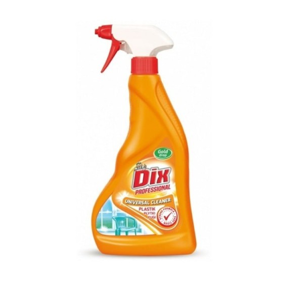 DIX PROFESSIONAL(ORANŽOVÝ) - tekutý čistiaci prostriedok ŠKÁRY, KERAMIKA, PLASTY, 500ml