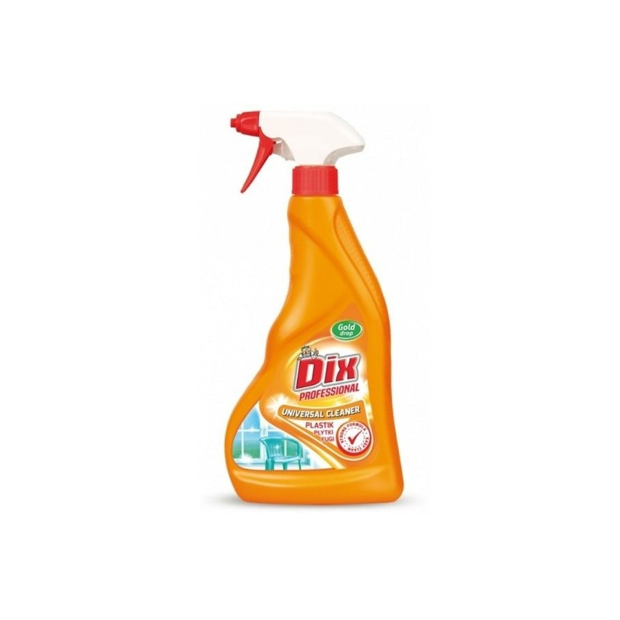 DIX PROFESSIONAL(ORANŽOVÝ) - tekutý čistiaci prostriedok ŠKÁRY, KERAMIKA, PLASTY, 500ml