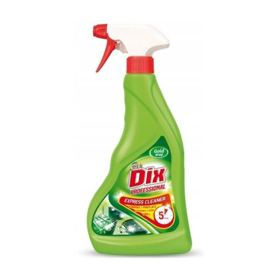 DIX PROFESSIONAL(ZELENÝ) - tekutý čistiaci prostriedok GRIL, KRBY, 500 ml 