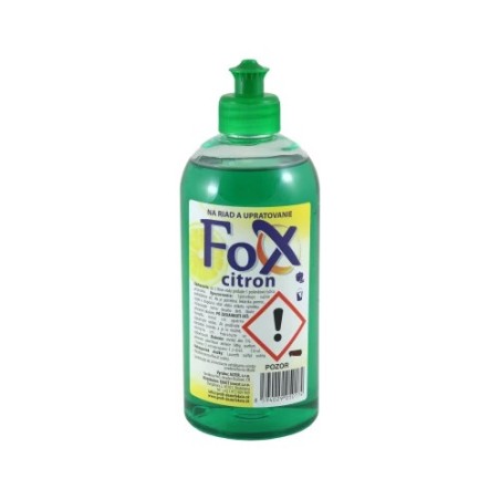 Umývanie riadu FOX CITRÓN 0,5 L