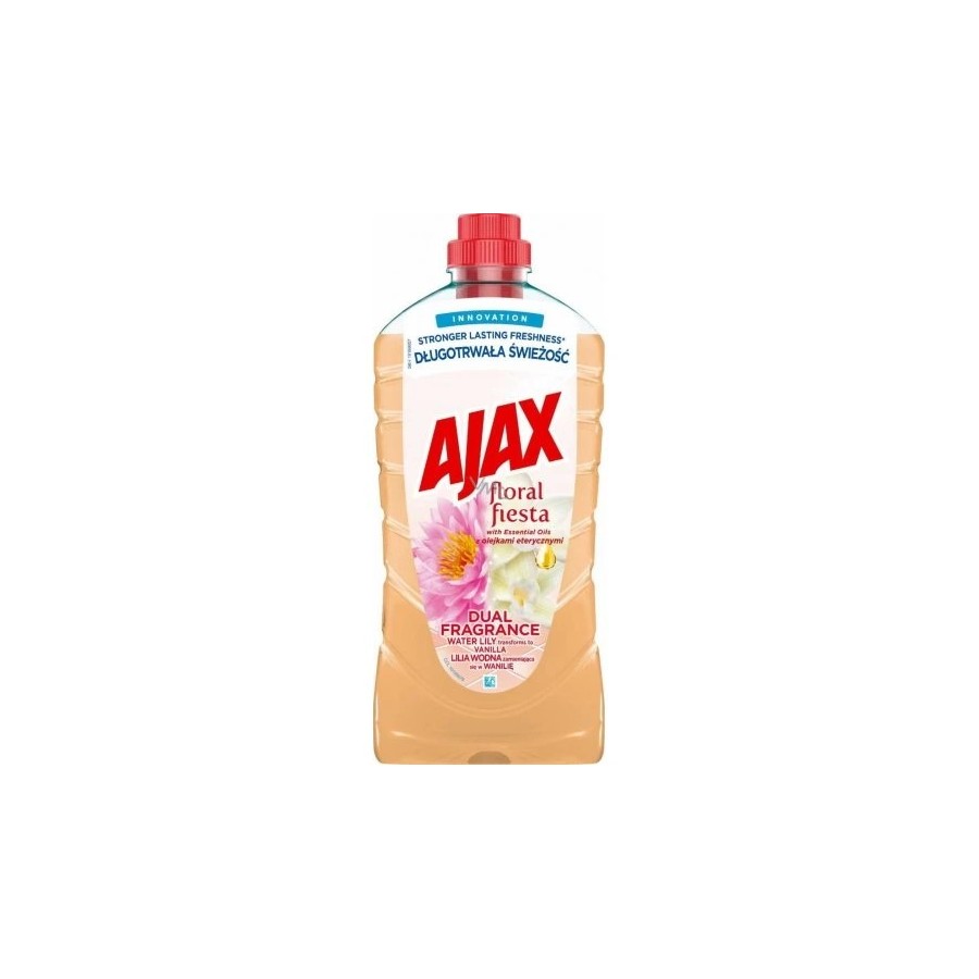 AJAX floral fiesta 1L - Water Lily & Vanilla čistiaci prostriedok na podlahy 