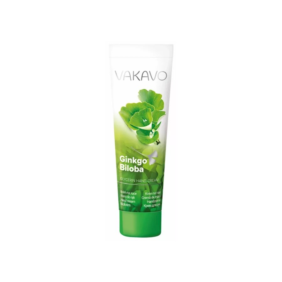 VAKAVO krém gingko glycerín 100ml