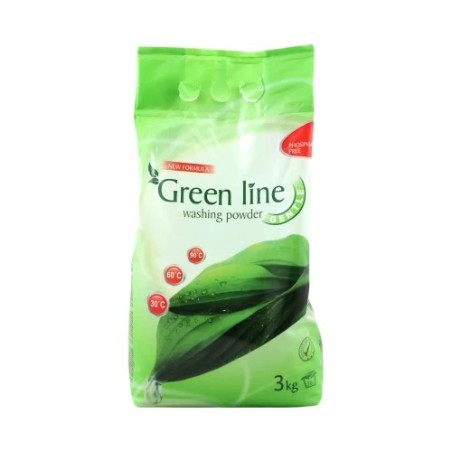 Prací prášok GREEN LINE GENTLE 3 kg