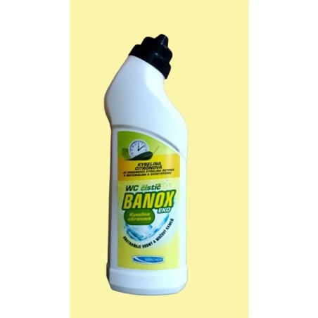 BANOX WC čistič C6H8O7 + EKO (00) 750 ml