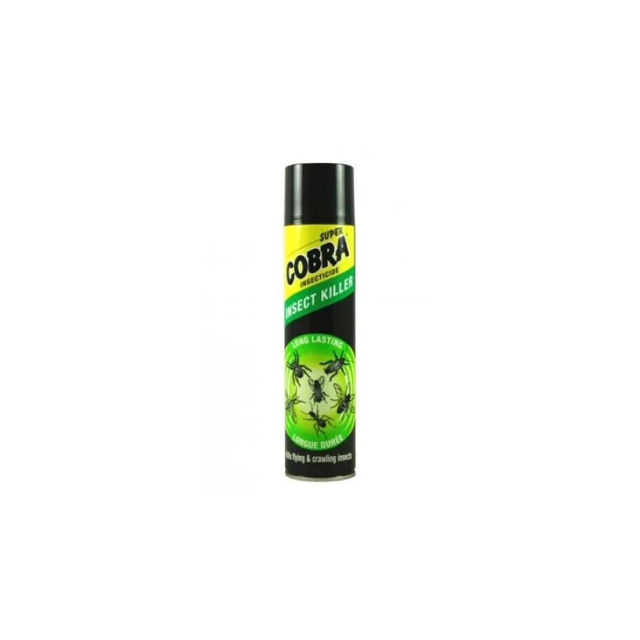 COBRA super - univerzálna, 400ml lietajúci a lezúci CIERNY