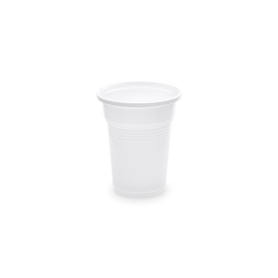 Plastový pohár PP 100ml, BIELY, 57mm, 100ks/bal