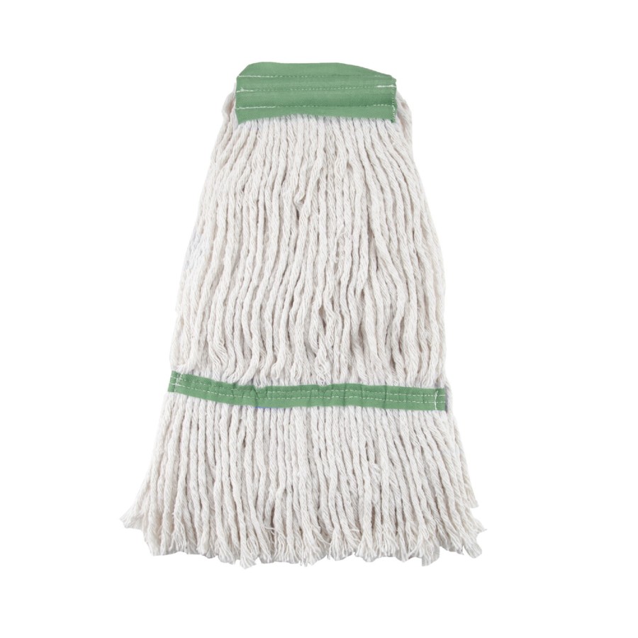 Strapcový mop BAVLNA 400g, BIELY