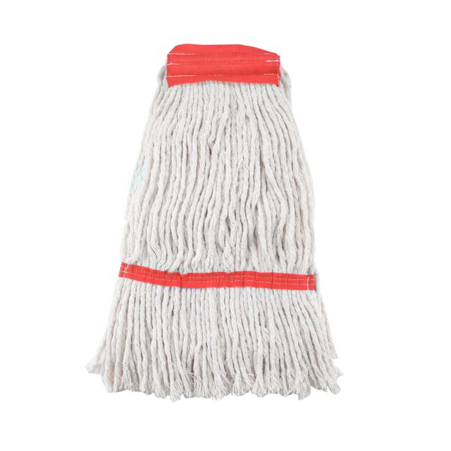 Strapcový mop BAVLNA 400g, BIELY