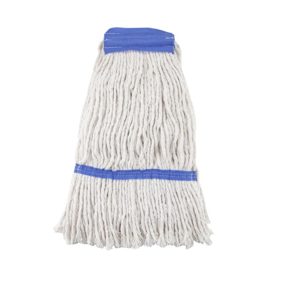 Strapcový mop BAVLNA 400g, BIELY