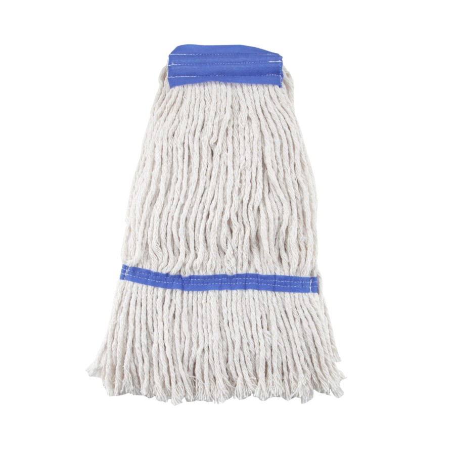 Strapcový mop BAVLNA 400g, BIELY