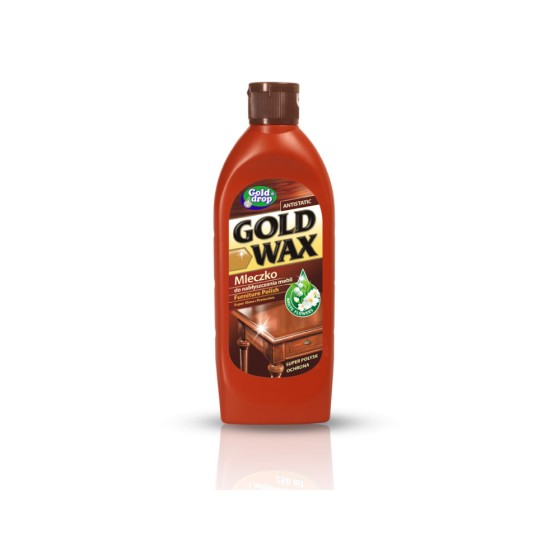 GOLD WAX čistiaca emulzia na ošetrenie nábytku, 250 ml