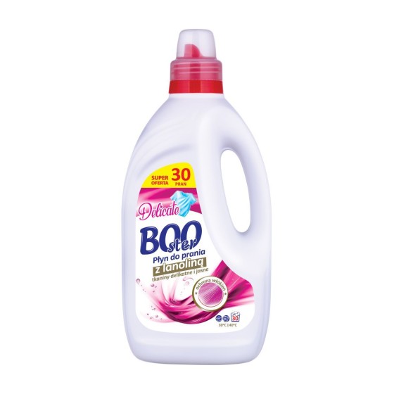 BOOSTER tekutý prášok - vlna, 1L 