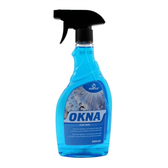 SATUR OKNÁ čistič okien 500ml s rozprašovačom