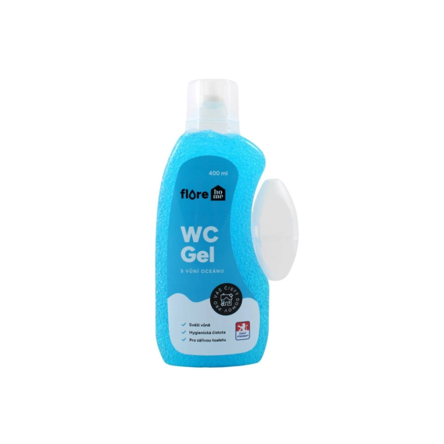 WC gel FLORE pine náplň s košíkom 400ml