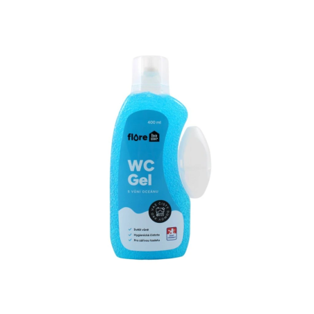 WC gel FLORE pine náplň s košíkom 400ml