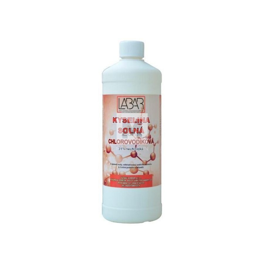 Kyselina soľná (chlorovodíková), 1L