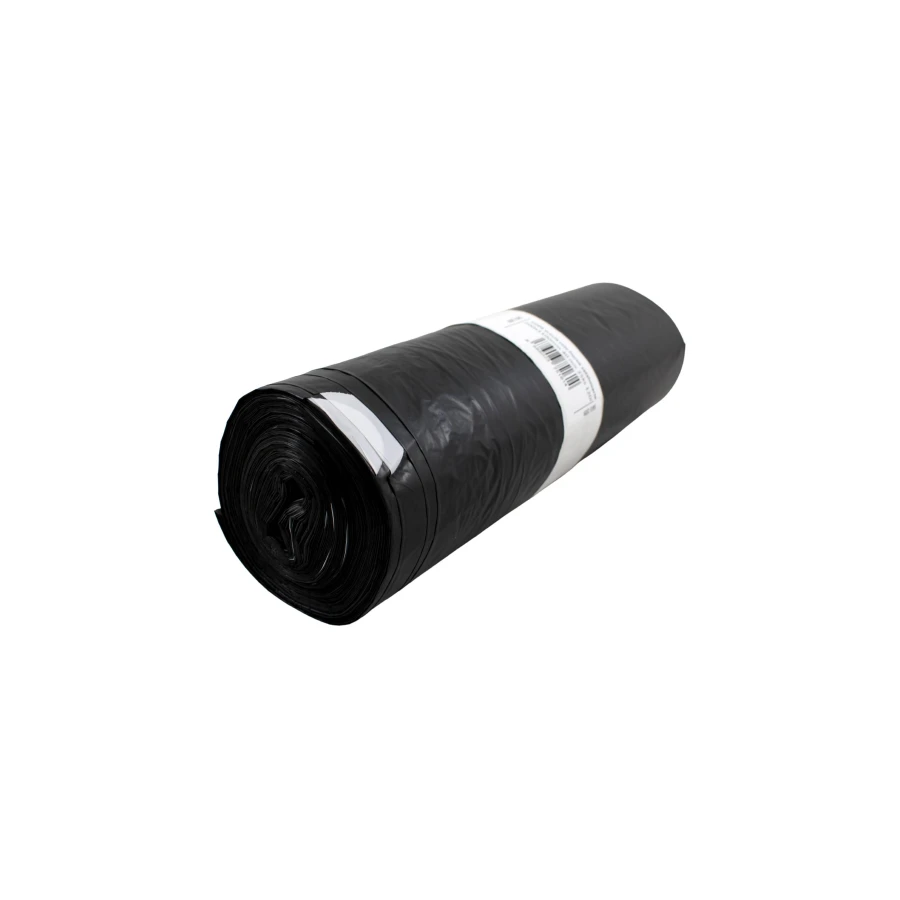LDPE vrecia zaťahovacie čierne 700x1000mm/40mic 120l 25ks