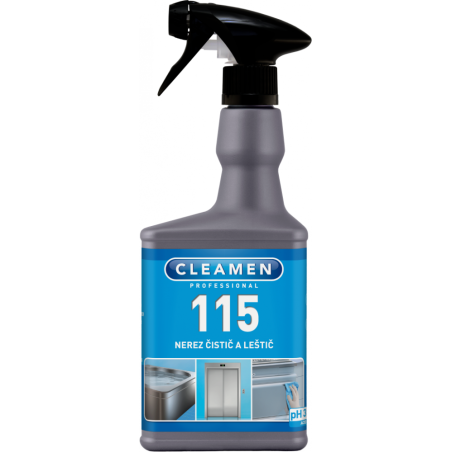 CLEAMEN 115, nerez čistič a leštič, 550ml