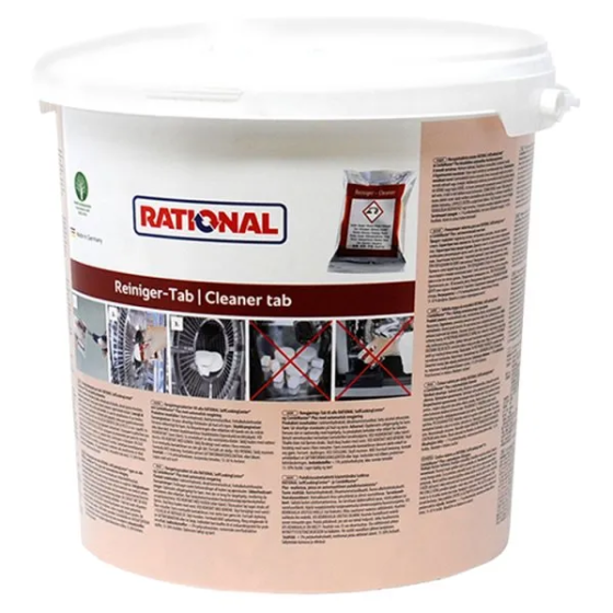 Čistiaci tablety RATIONAL 6kg pre automatické umývanie konvektomatov. 