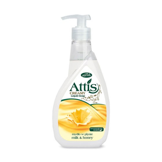 ATTIS tekuté mydlo s pumpičkou, 400ml - MIX