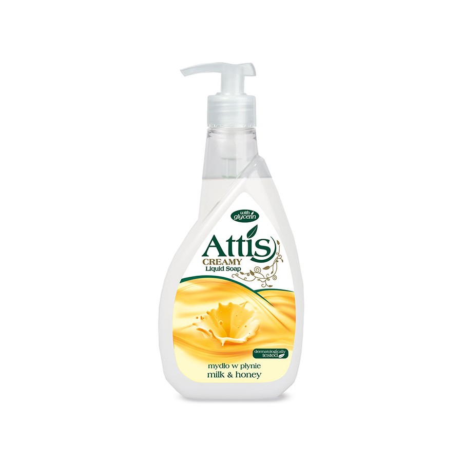 ATTIS tekuté mydlo s pumpičkou, 400ml - MIX