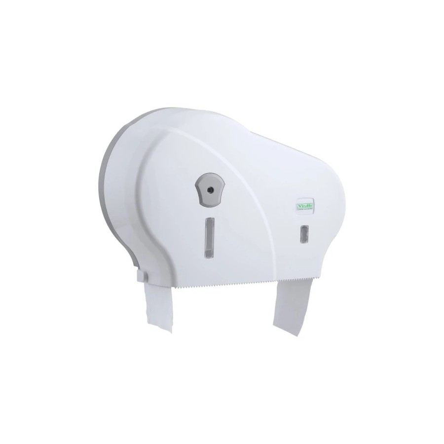 Zásobník na TP Jumbo DOUBLE MINI JUMBO, BIELY, 1ks