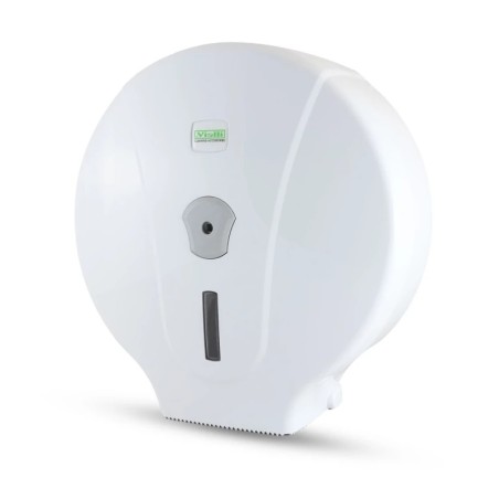 Zásobník na toaletný papier JUMBO 19cm, BIELY, 1ks