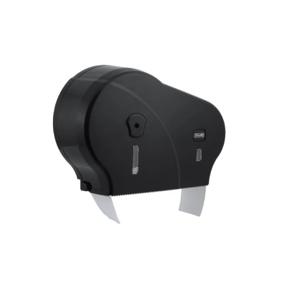 Zásobník na TP Jumbo DOUBLE MINI JUMBO, ČIERNY, 1ks