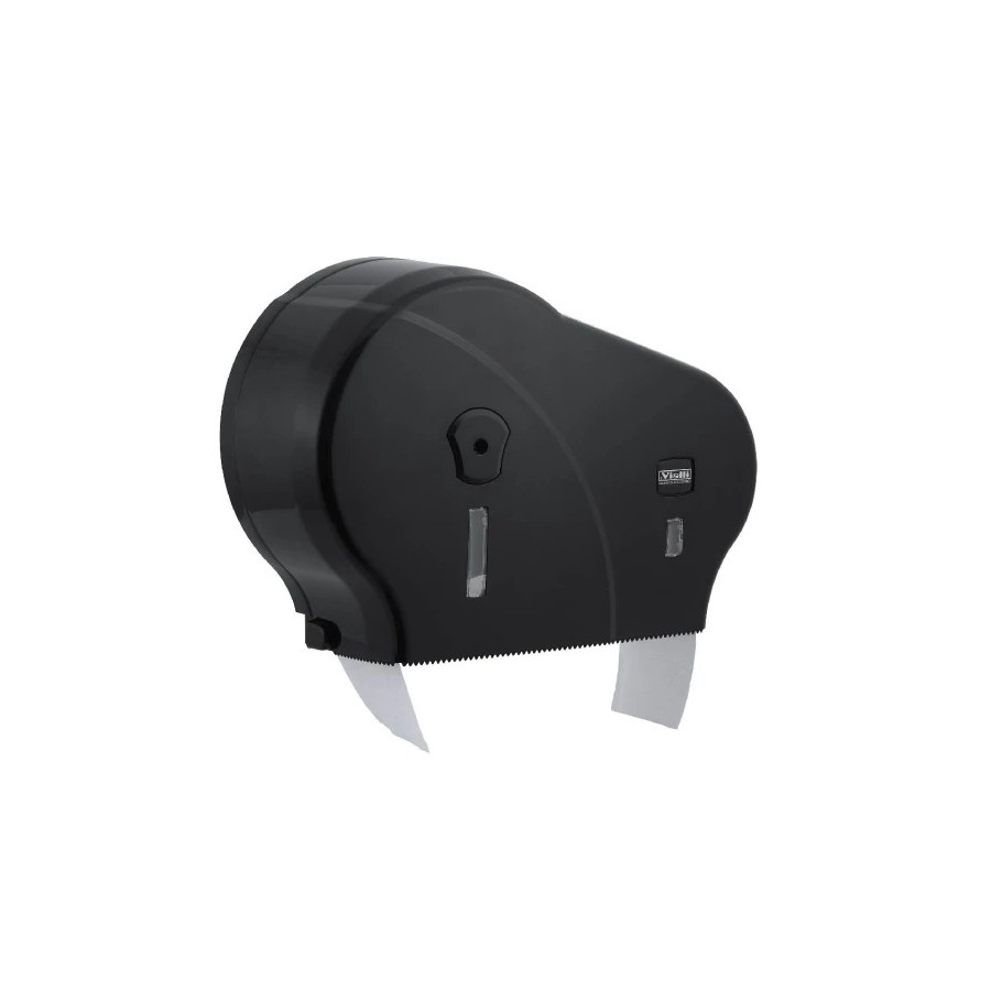 Zásobník na TP Jumbo DOUBLE MINI JUMBO, ČIERNY, 1ks