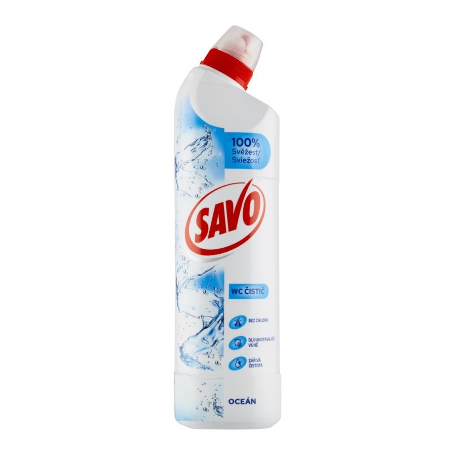 WC čistič SAVO 700ml - OCEÁN