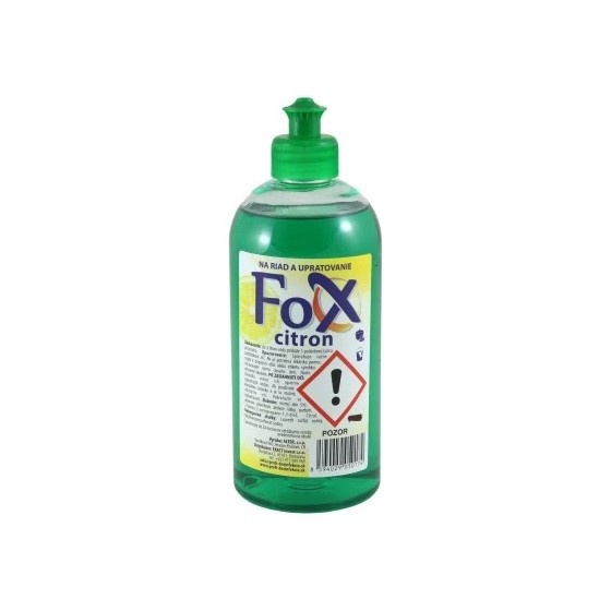 Umývanie riadu FOX CITRÓN 0,5 L
