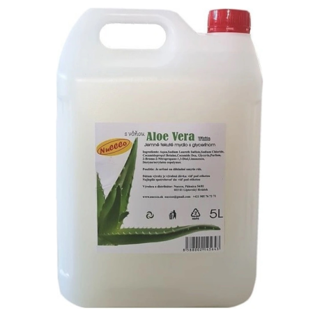  Tekuté mydlo NUCCCO Aloe Vera White 5L