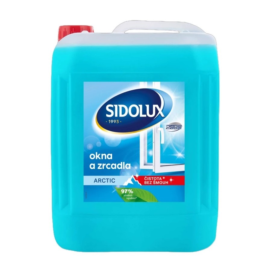 SIDOLUX na okná a zrkadlá s NANO technológiou Arctic - 5L